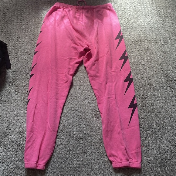 aviator nation limited edition lightning bolt sweatpants - Picture 2 of 3